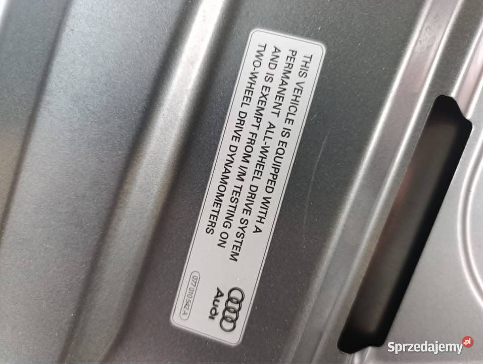 Maska Audi A4 B9 Sedan 20152019 śląskie Kuźnia Nieborowska