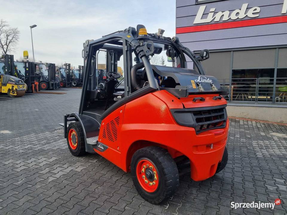 Kontenerowy wózek widłowy Linde H40T02 BD2403 Wózki widłowe