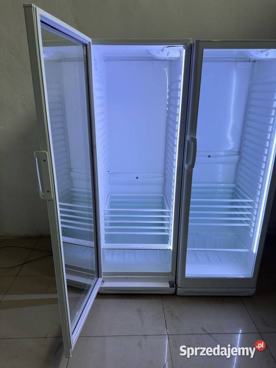 Witryna chłodziarka do nabiału apteki 175 350 l