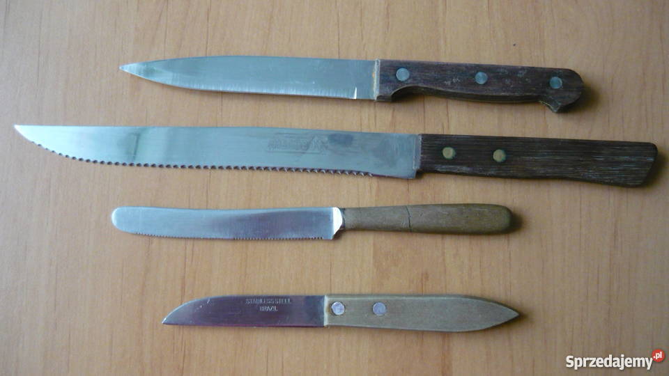 Noże 4 sztuki śląskie Myszków
