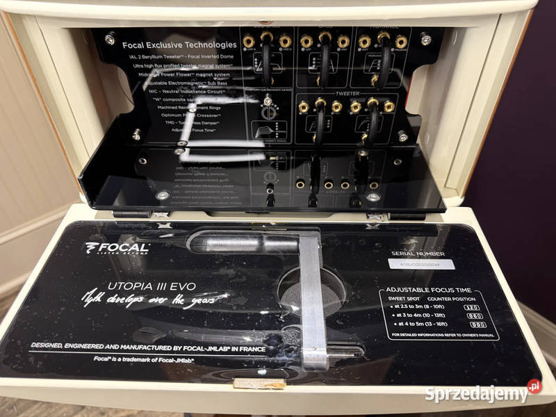Focal Grande Utopia EM EVO Pair Natural Walnut Głośniki Perzyce