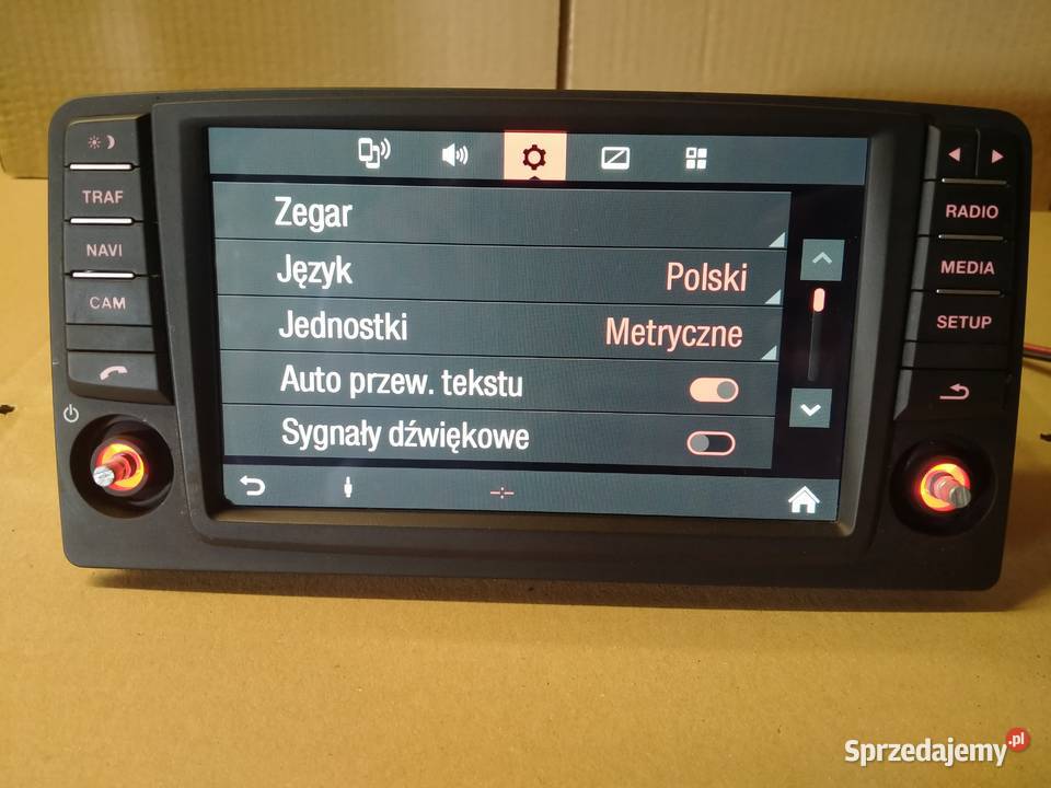 MAN TGX TGS EURO 6 RADIO NAWIGACJA 81281006043 lubuskie Kargowa