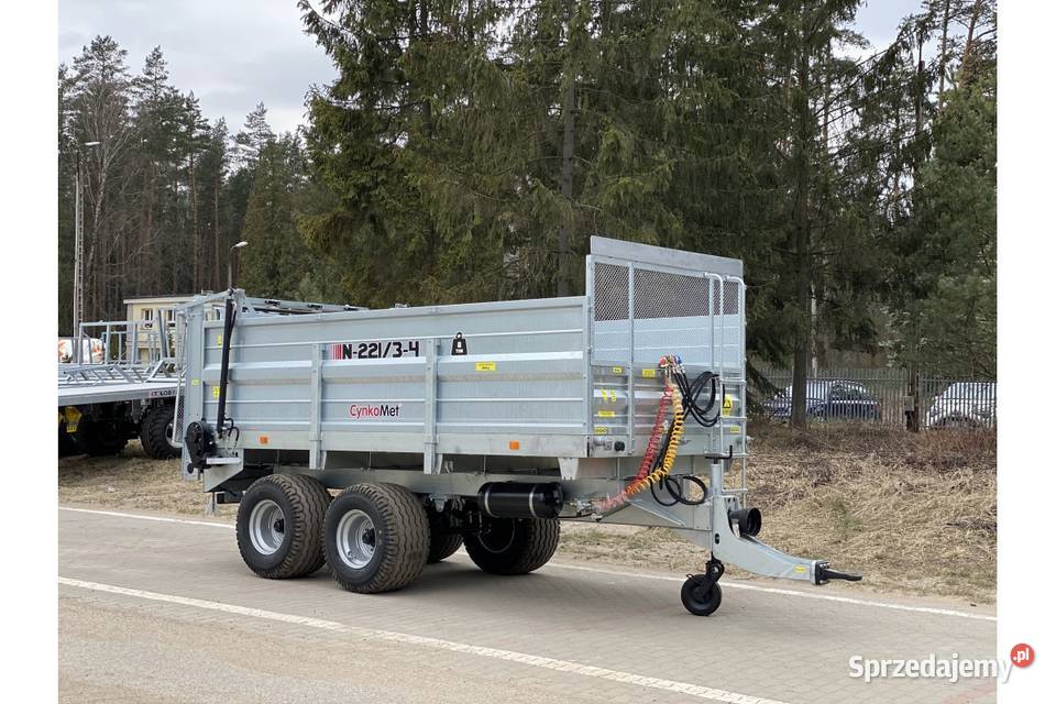 Rozrzutnik obornika tandem rozrzutniki Cynkomet nieuszkodzony Rogóźno
