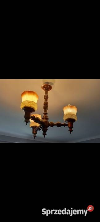 Żyrandol pokojowy 3ramienny Oświetlenie Małkinia Górna sprzedam