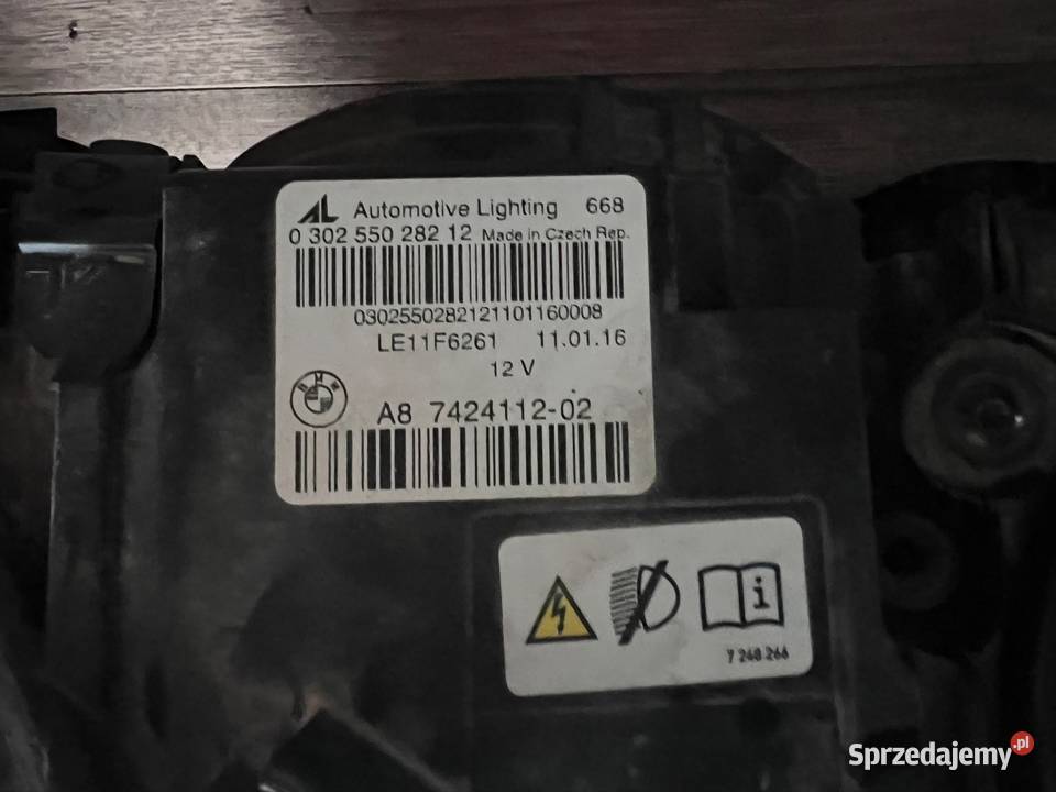 Lewa lampa z modułami BMW F36 F32 F33 osobowe Wrocław