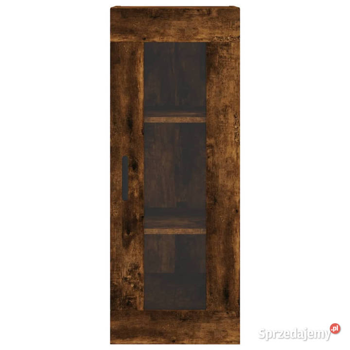 Wysoka szafka przydymiony dąb 345x34x180 Warszawa sprzedam