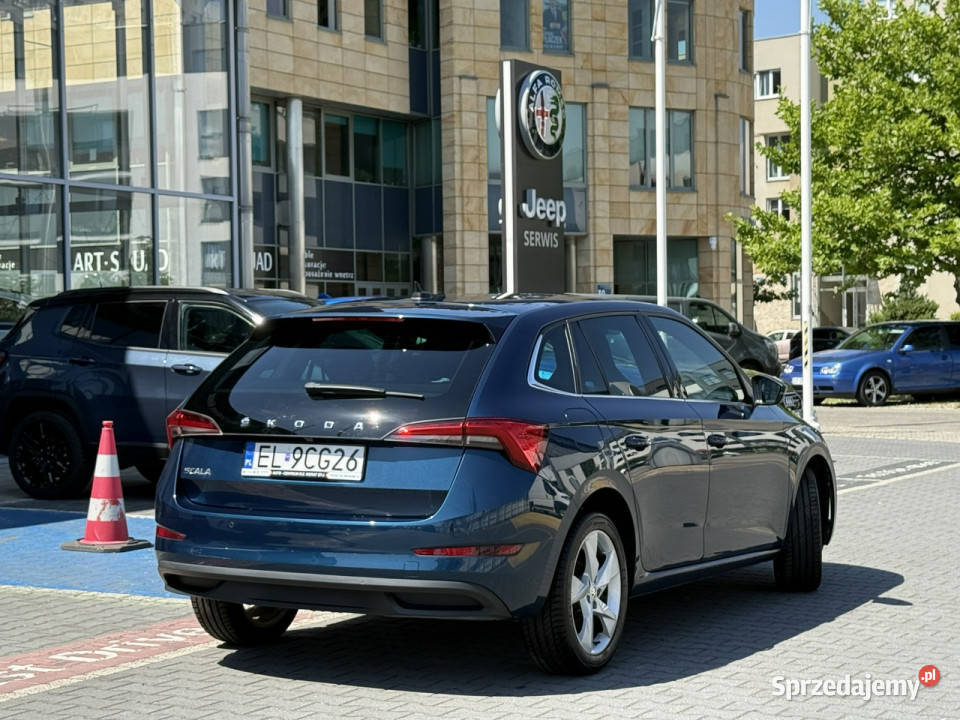 koda Scala 10 TSI 110 style dsg kamera full led gniazdo USB Motoryzacja