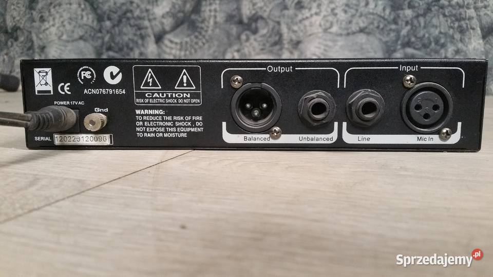 Przedwzmacniacz XLR preamp lampowy SM Pro Audio Biłgoraj