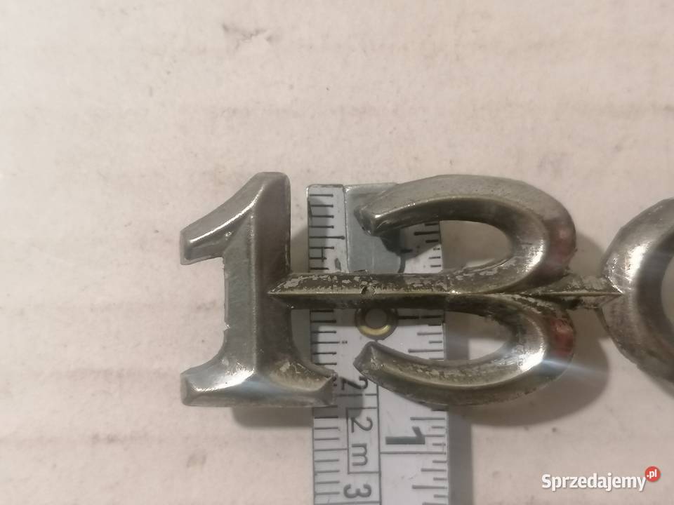 logo emblemat cyfry z klapy Dacia 1300 r7479 łódzkie Piotrków Trybunalski