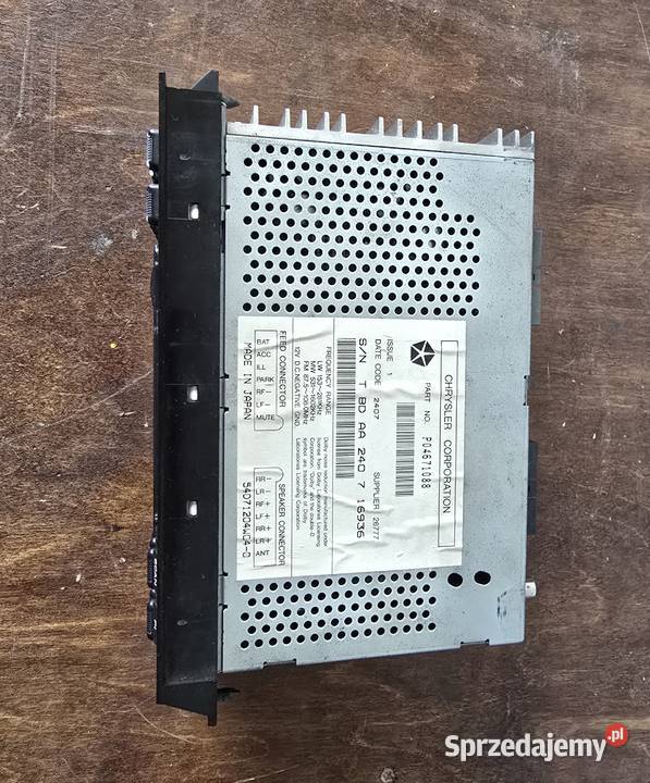 Chrysler Stratus Cabrio Radio głośniki Infinity Tarczyn