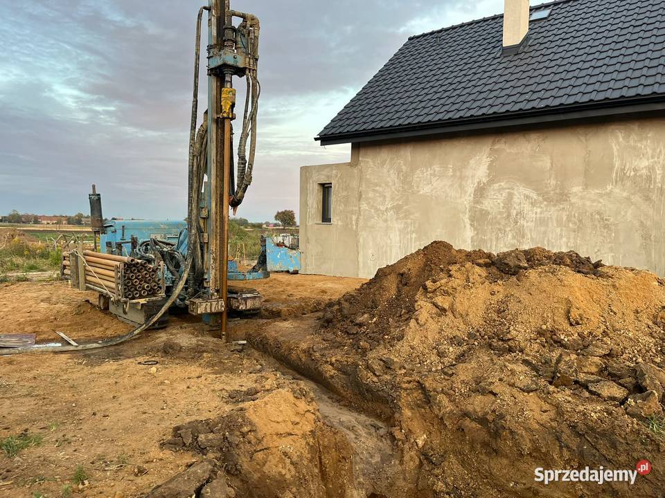 Odwierty wiercenie pompa gruntowa dolne źródło Pompy ciepła Kalisz sprzedam