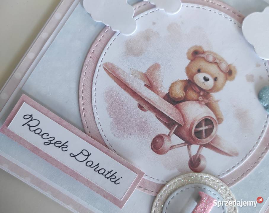 Kartka ręcznie robiona personalizowana na Roczek Łódź