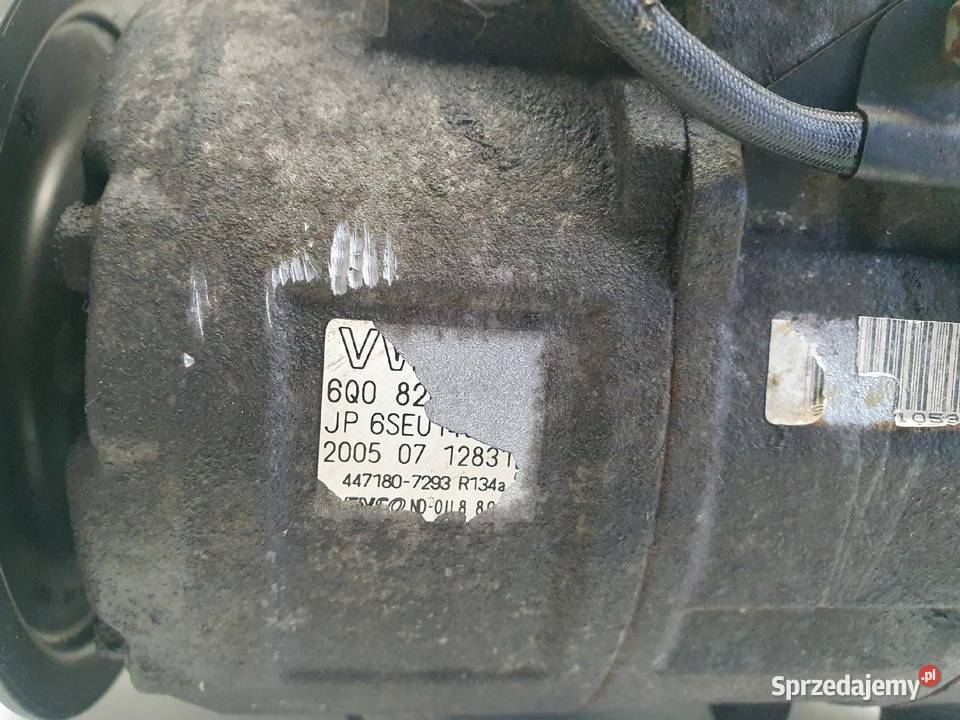 SPRĘŻARKA KLIMATYZACJI Skoda Fabia II 12 12V Rudka