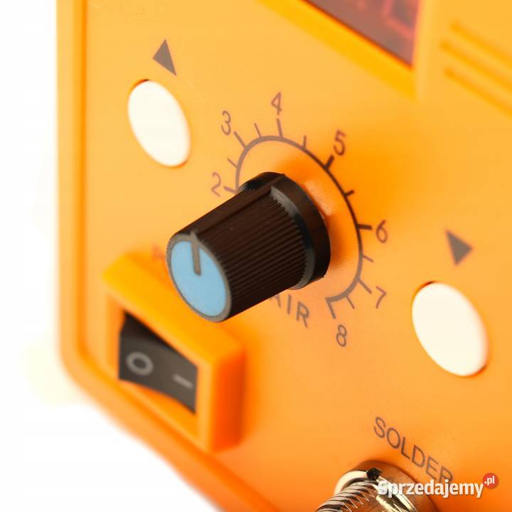 Stacja Lutownicza HotAir Rosfix 858D 700W Tygiel Ludźmierz