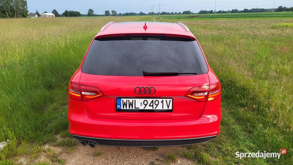 Audi a4 avant b8 20 tdi 190 3xS line A4 mazowieckie Młynisko