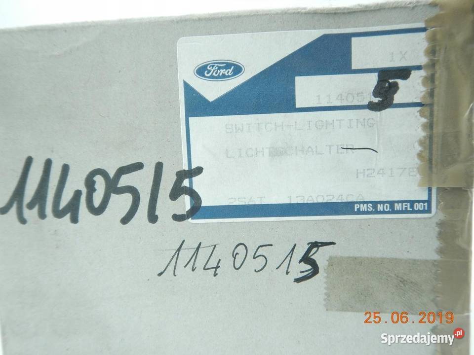 POKRĘTŁO WŁĄCZNIK ŚWIATEŁ FORD FIESTA MK7 0812