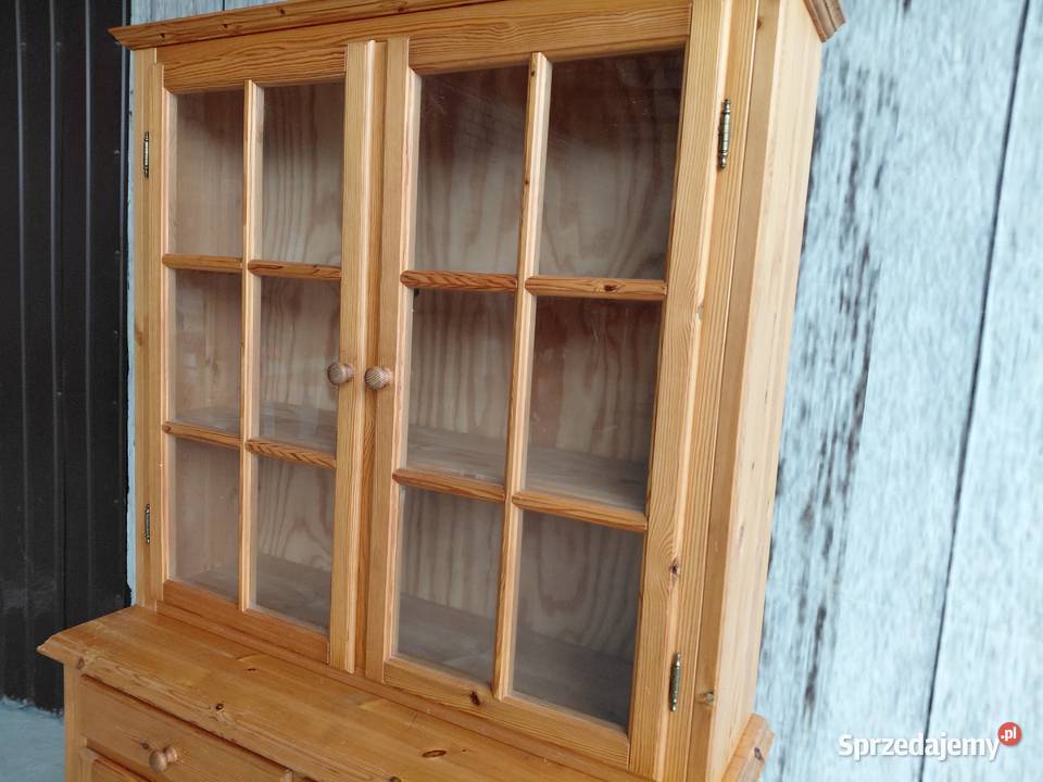witryna sosnowa 371 Kredensy i witryny kujawsko-pomorskie Byczyna sprzedam