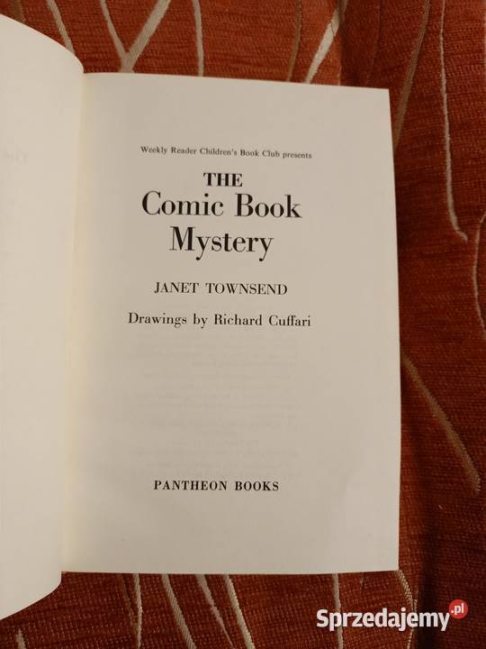 The Comic Book Mystery Janet Townsend Drawings Poznań sprzedam