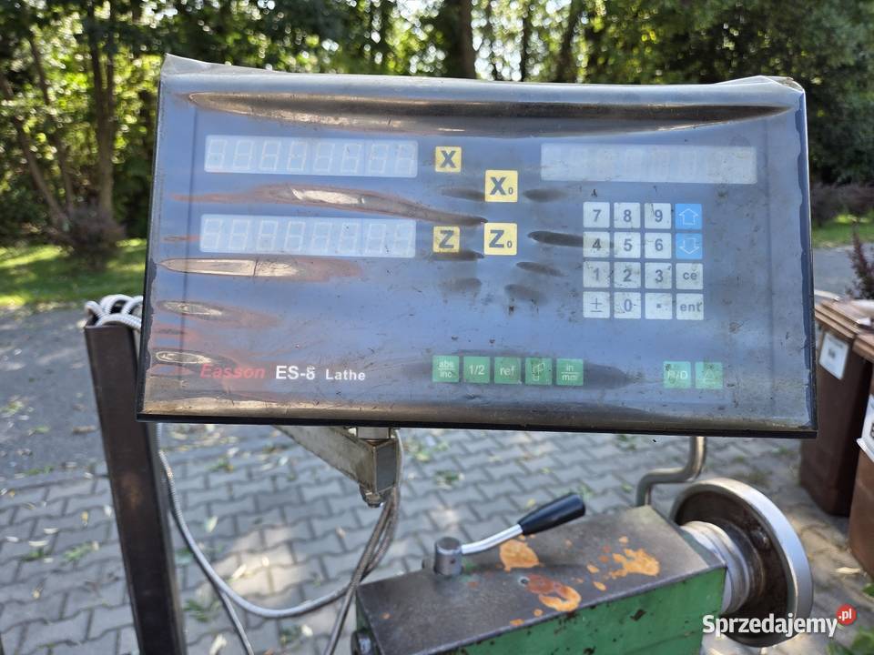 TokarkaTum 35 E1 odczyt liniał bison Famot Kępno