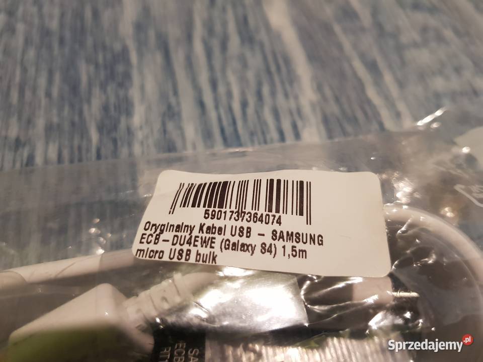 Kabel micro usb samsung biały czarny Nowy Sącz