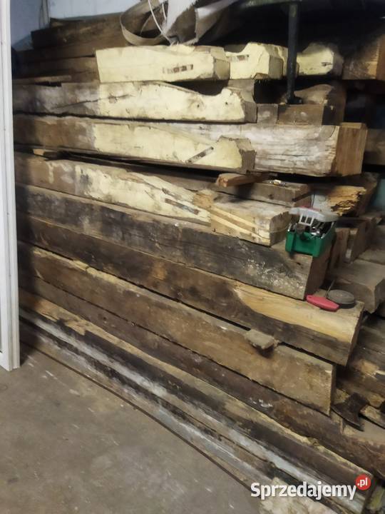 Kantówki 100letnie na loft Miastko