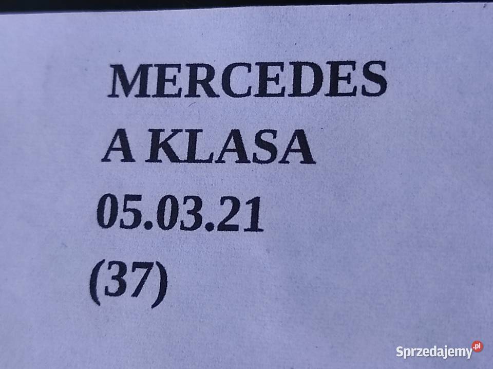 OSŁONA PODWOZIA MERCEDES A KLASA W168 LIFT 01 Silniki i osprzęt Nowy Tomyśl sprzedam