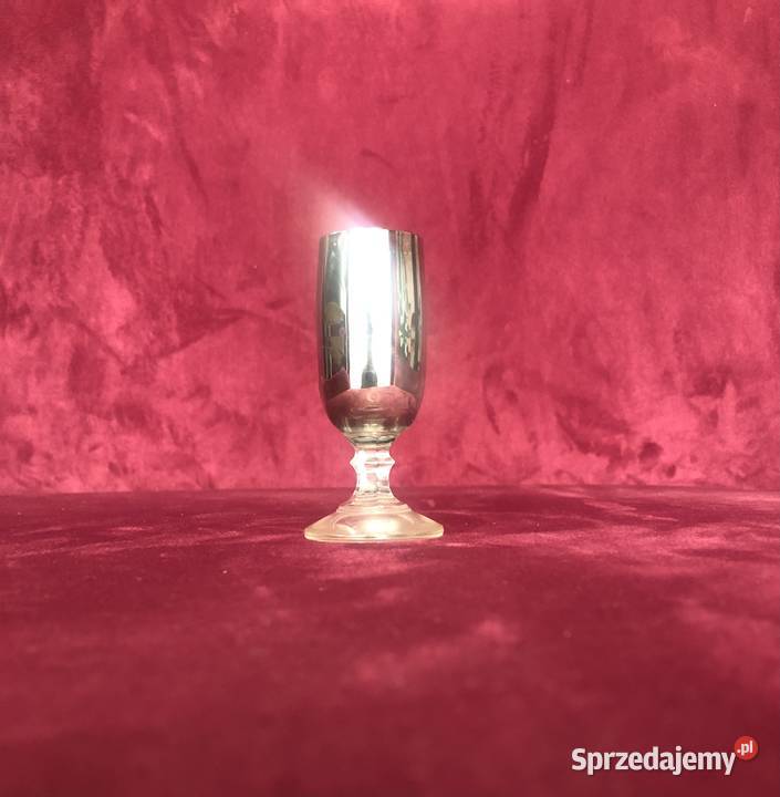 Comtesse KHS Krosno szkło dymione srebrzone lata Kraków sprzedam