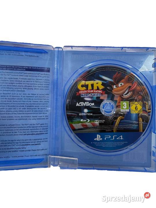 Gra Crash Team Racing NitroFueled PlayStation 4 warmińsko-mazurskie Elbląg sprzedam