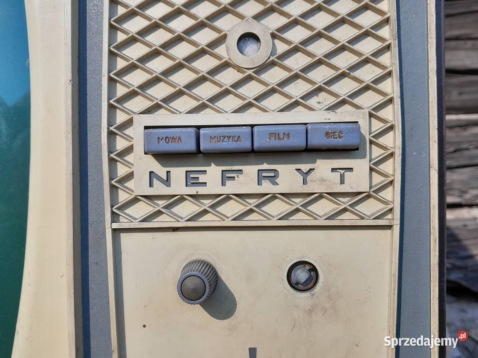 Stary telewizor lampowy NEFRYT zabytek retro Dąbrowa Górnicza sprzedam