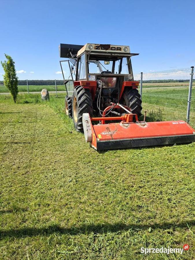 Koszenie mulczowanie działek nieużytków mulczer Raczki prace ogrodowe