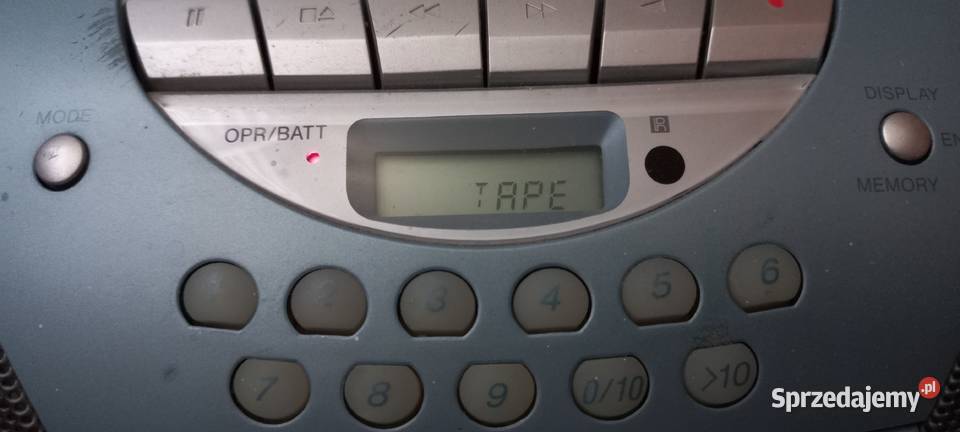 Magnetofon kompakt radio Sony CFDS 300 L Boombox Elbląg