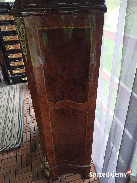 Piękna francuska komoda intarsja zdobiona Warszawa
