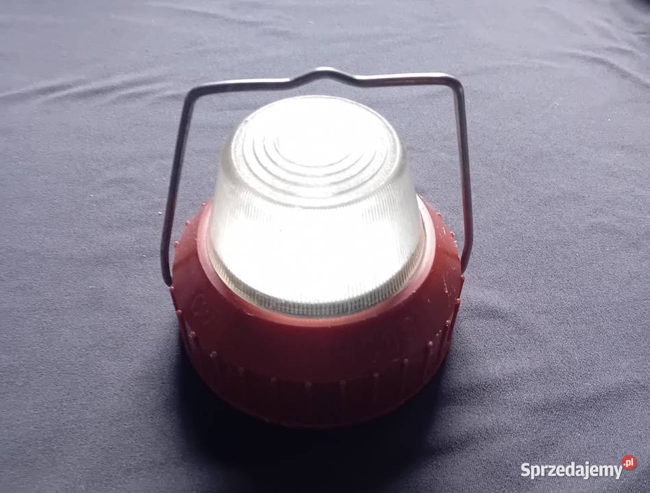 Lampka na baterie model Camping CZM DOMGOS PRL Pozostałe Koźminek