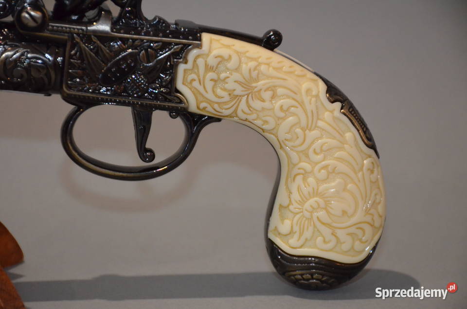 Replika broni pistolet skałkowy pocket flintlock Środa Wielkopolska sprzedam