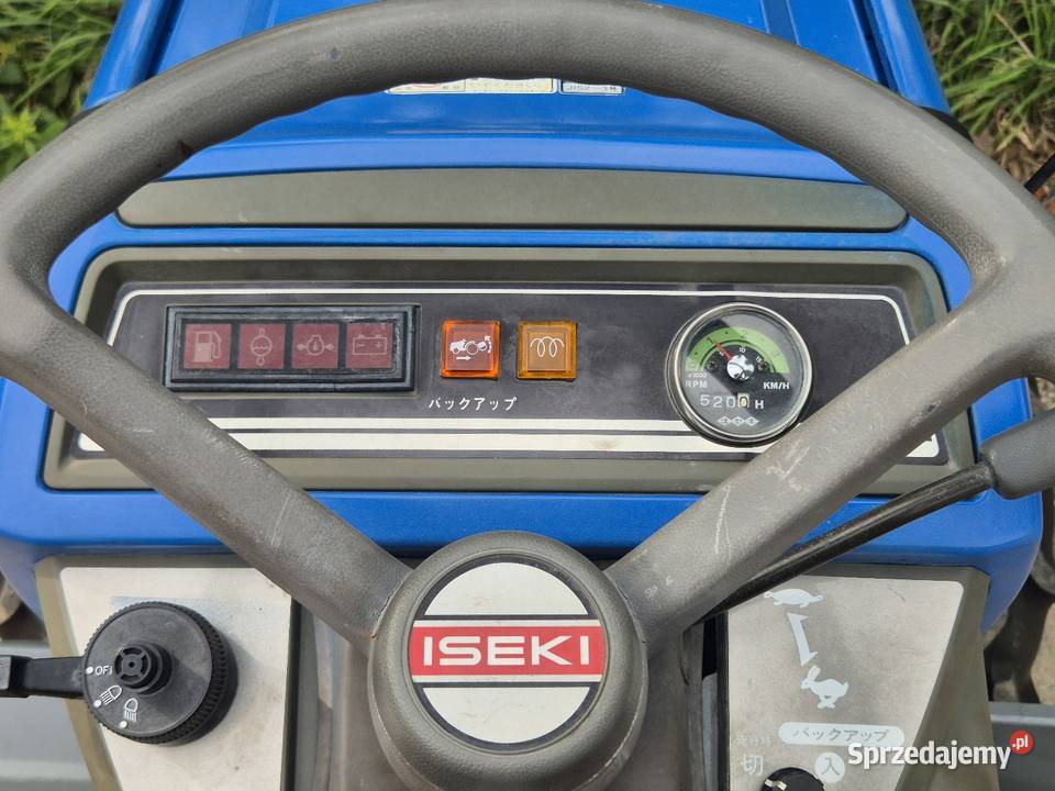 Traktorek traktor ISEKI TM17F 17 Napęd 4x4 dolnośląskie Małuszyn