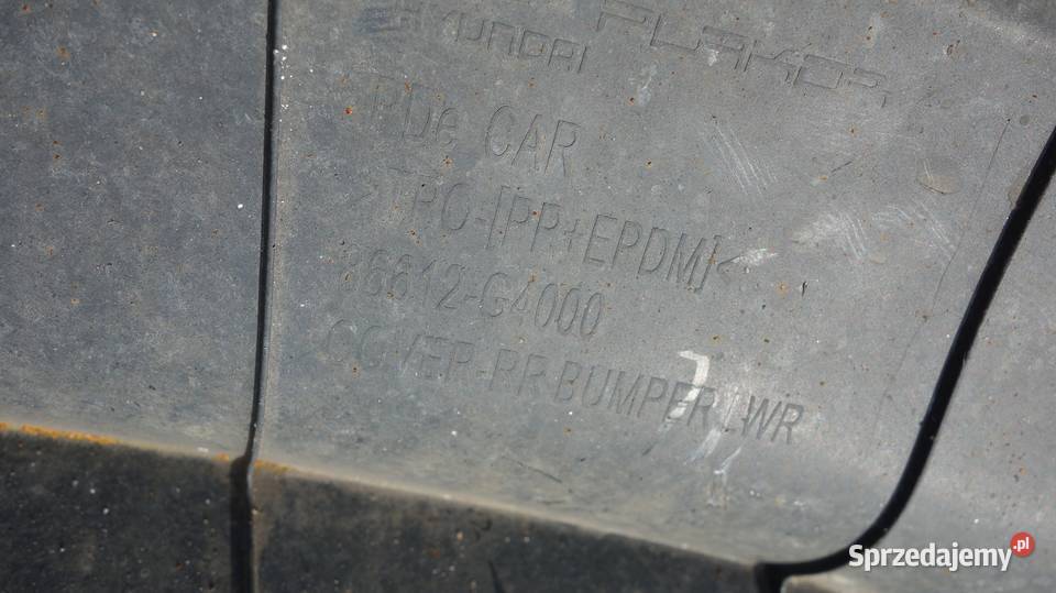 HYUNDAI I30 17 HOKEJ SPOILER DOKŁADKA ZDERZAK Części samochodowe