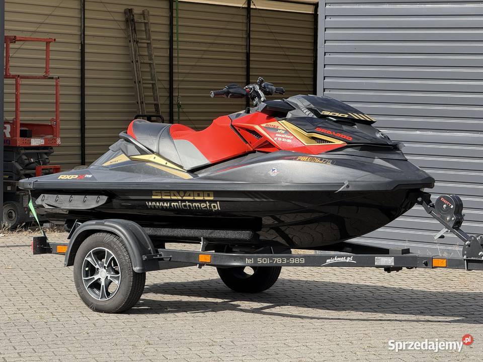 Skuter wodny sea doo RXP 300 nowy 17 Mth Łodzie i motorówki Motoryzacja Kutno