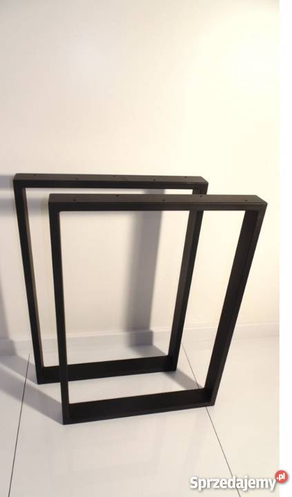 Nogi metalowe loft do ławy, stolika 50x72