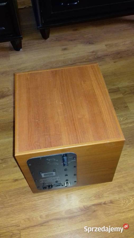 Kolumna głośnik subwoofer drewniany 35W Słuchawki i głośniki Kołobrzeg