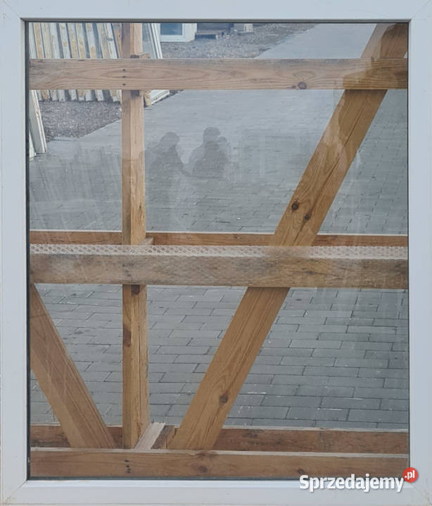 OKNA KacprzaK Witryna 108X128 FIX Używany PCV Lublin
