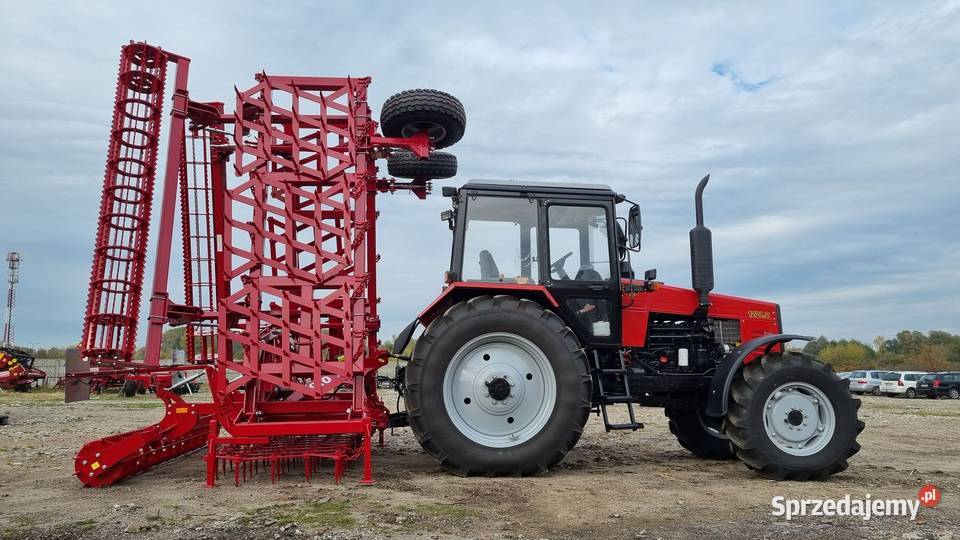 Ciężki 9 polowe brony zębowe tylny wał strunowy Ciechanów