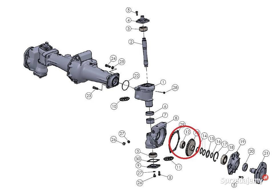 Łożysko zwolnicy przedniej Mitsubishi VST podkarpackie Tajęcina sprzedam
