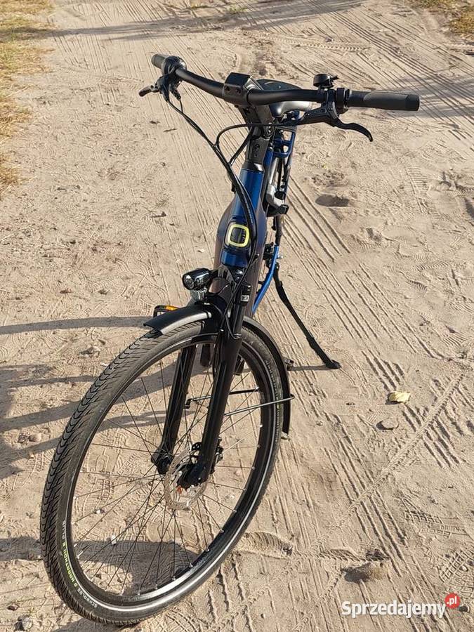 Rower elektryczny damka Yamaha Giant pasek