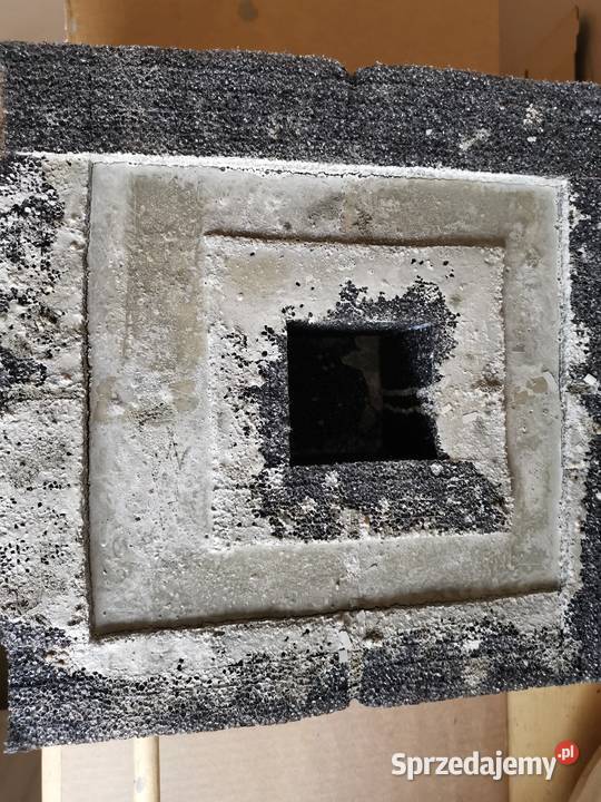 LAMPA nocna INDUSTRIALNA z betonu z żarówką Gdańsk