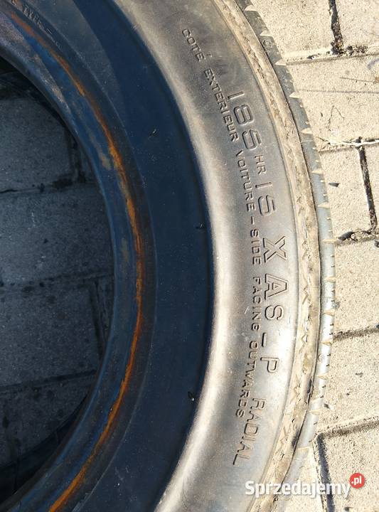 Kolekcjonerskie opony Michelin XAS 185 HR 15 Liszki