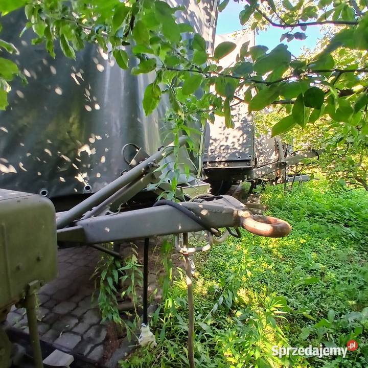 Przyczepa jednoosiowa 15T z wojska 1988r Skierniewice