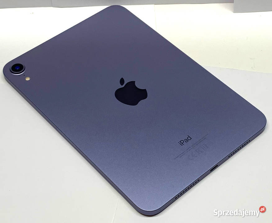 APPLE iPad mini 6. generacji / Wi-Fi / 256 GB / Purple Stan