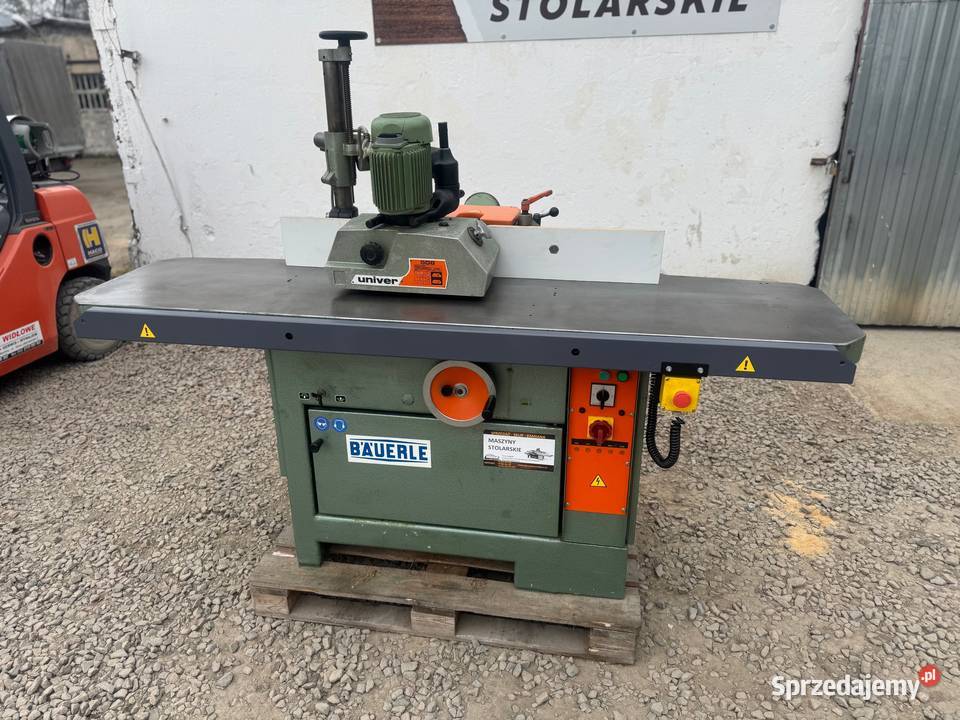 Frezarka dolnowrzecionowa BAUERLE z posuwem małopolskie Kalwaria Zebrzydowska