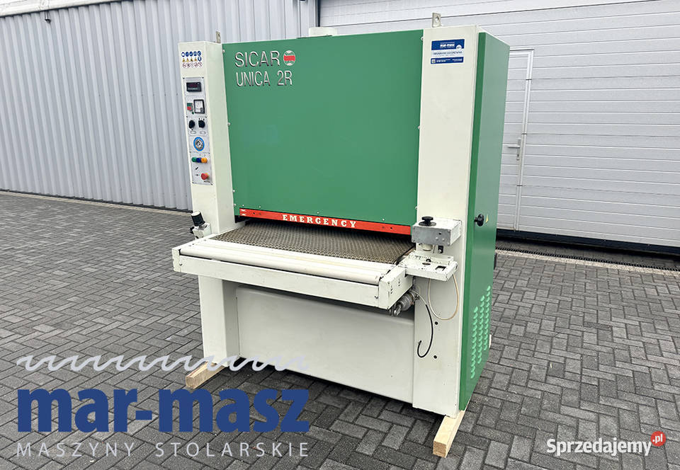 Szlifierka szerokotaśmowa Sicar Unica 2R 1100 Produkcja sprzedam