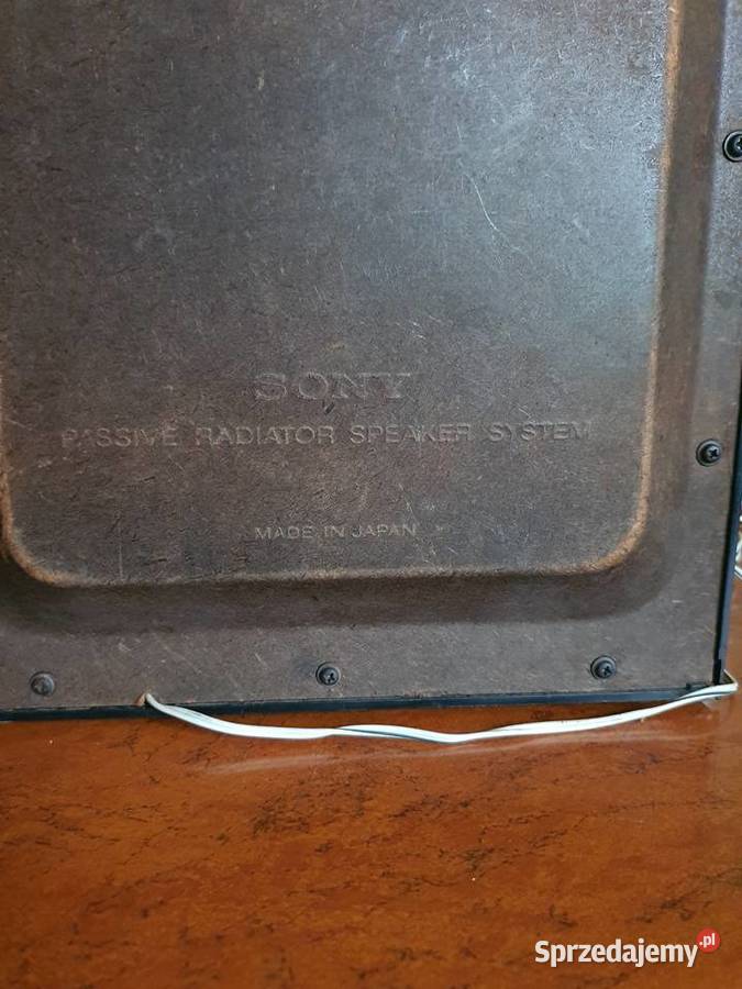 Stare kolumny Sony Passive Radiator Speaker Łódź